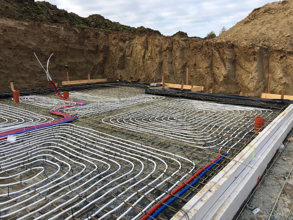 Realizacja płyty fundamentowej z wykorzystaniem prętów kompozytowych Trokotex