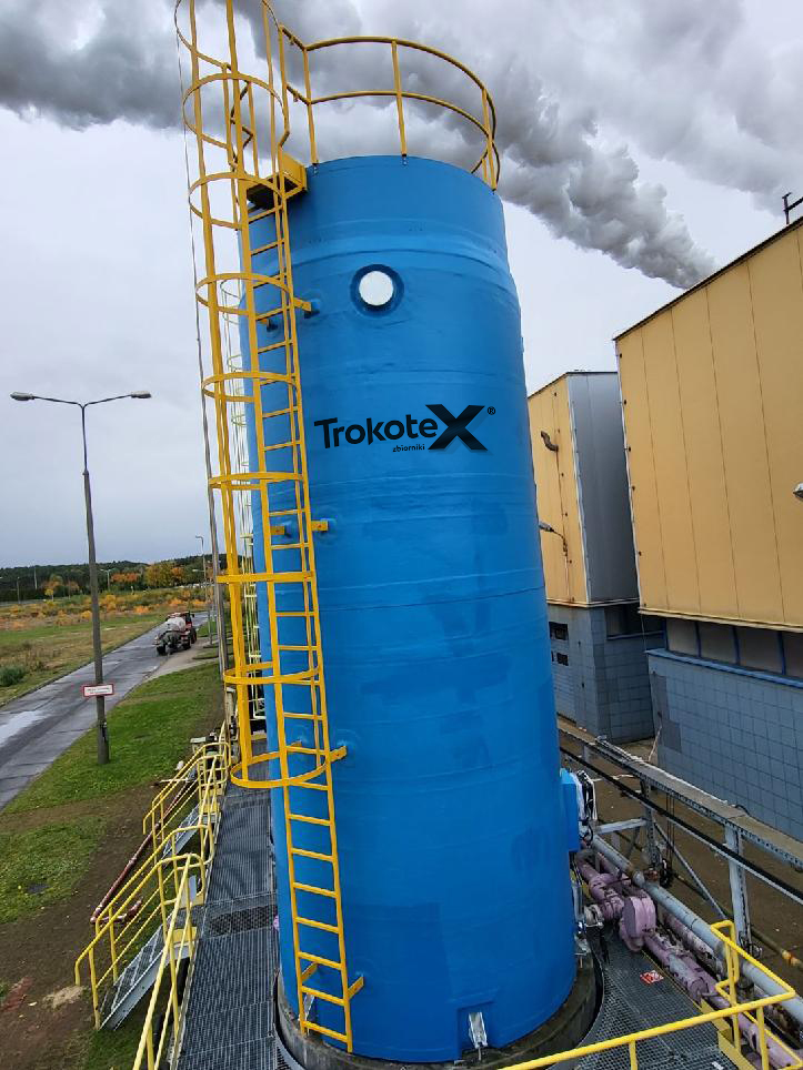 zbiorniki przemysłowe, procesowe, magazynowe na wodę trokotex