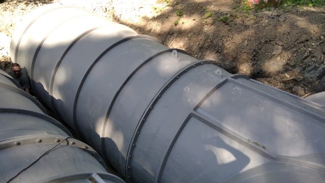 zbiorniki przemysłowe na substancje żrące i trujące podziemne na materiały sypkie, na wodę, ciecze grp trokotex