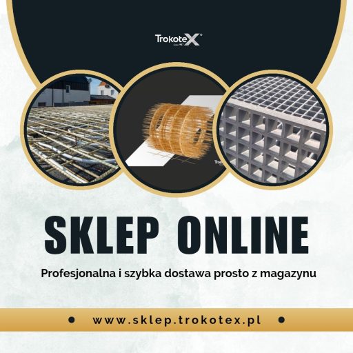 Plakat sklepu online Trokotex